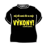 DIVJA Tričko Můj věk nemá vliv na moje…