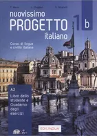 Nuovissimo Progetto italiano 1b: Corso di lingua e civiltà italiana: A2: Libro dello studente e Quaderno degli esercizi - Marin Telis [IT] (2019, brožovaná) + DVD + CD