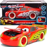 Jada Disney Cars 253084003 Lighting McQueen Glow Racers svítící kovové auto 1:24