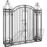 Okrasná zahradní brána kované železo…