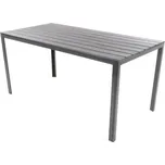 VeGA Palermo Set 6 stůl 160 x 75 cm šedý