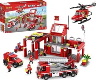 Cogo 3616 Velká hasičská stanice 827 dílů
