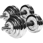 GymBeam Sada činek stříbrná 19 ks