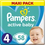 Pampers Active Baby 4 Maxi 9-14 kg