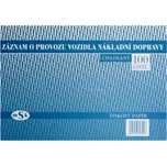 mSk 320 záznam o provozu vozidla…