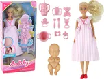 LEAN Toys Anlily těhotná panenka v…