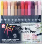 Sakura Koi Coloring Brush Pen 24 ks