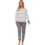 Dn Nightwear Snowman W bílé