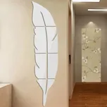 Zrcadlové samolepky na zeď Feather 18 x…