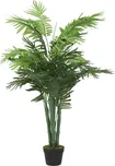 Umělá palma 28 listů 120 cm zelená