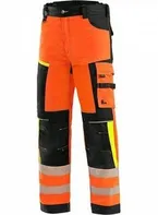 CXS Benson kalhoty výstražné oranžové/černé  58