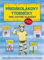 Předškolákovy týdeníčky pro chytré hlavičky - Věra Tautová, Jana Martincová (2018, brožovaná)