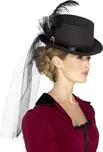 Smiffys Dámský viktoriánský klobouk