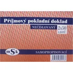 Msk 53 příjmový pokladní doklad A6 50…