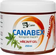 Parenteral Dr.Cann Canabex konopné mazání hřejivý gel 250 ml