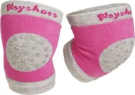 Playshoes Protiskluzové nákoleníky růžové/šedé