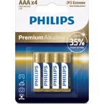 Philips Premium Alkaline AAA 4 ks
