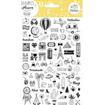 AladinE Stampo Planner cestování 81 ks