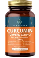 Elanatura Curcumin C3 Complex extrakt z kurkumy 270 mg 60 cps
