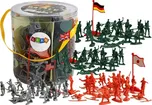 LEAN Toys Velká sada vojáků a vlajek…