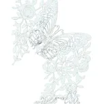 efco creative Plastová šablona motýl A4