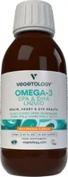 Vegetology Omega-3 EPA & DHA Liquid pomeranč 150 ml