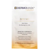 L'biotica Dermomask Night Active Repair liftingová a zpevňující maska s 24kt zlatem 12 ml