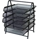 Concorde Kovový pětibox A4 černý