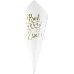 PartyDeco Kornoutek Best Day Ever 16 cm…