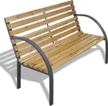 Zahradní lavice ze dřeva a železa 120 x…