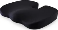 4Home Relax podsedák z paměťové pěny s chladivým gelem 45 x 37 x 6 cm černý