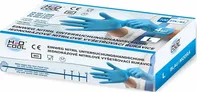 H2O Cool Nitrilové rukavice modré 100 ks L