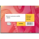 Asopol 100600 záznam o provozu osobního…