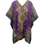 Kaftan krátký ornament violet uni