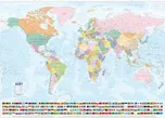 Politická mapa: Svět 1:22 000 000 -…