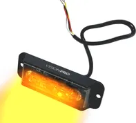 Elta Predátor výstražná záblesková svítilna LED 12/24V 4x 3W oranžová