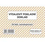 Optys Výdajový pokladní doklad A6 50…