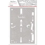 AladinE Diářová šablona 19 x 13 cm