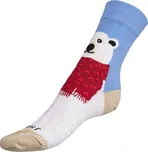 Bellatex Ponožky lední medvěd modré/bílé