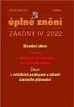 Aktualizace IV/2 2022: stavební zákon,…