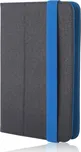 Knížkové pouzdro Orbi 9-10" černé/modré
