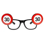 Folat Párty brýle dopravní značka 30