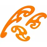 Kraftika Křivítko sada 3 ks oranžové