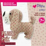 DITIPO Šití z látky pejsek