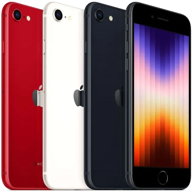 Apple iPhone SE 2022 barevné varianty
