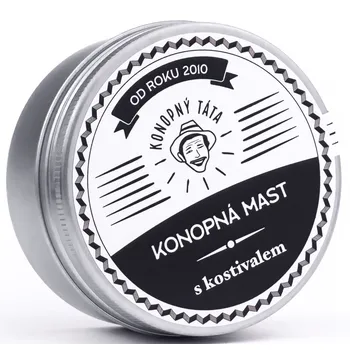 Konopný táta Konopná mast s kostivalem 200ml