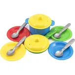 Teddies Sada nádobí plast barevné 12 ks