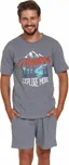 Dn Nightwear Mountains šedé XL