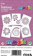 Rico Magic papírové šablony spirály 6 ks