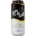 Proud světlý ležák 11° 0,5 l plech